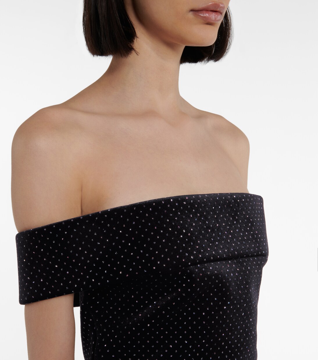 Robe en velours à ornements | Christopher Kane