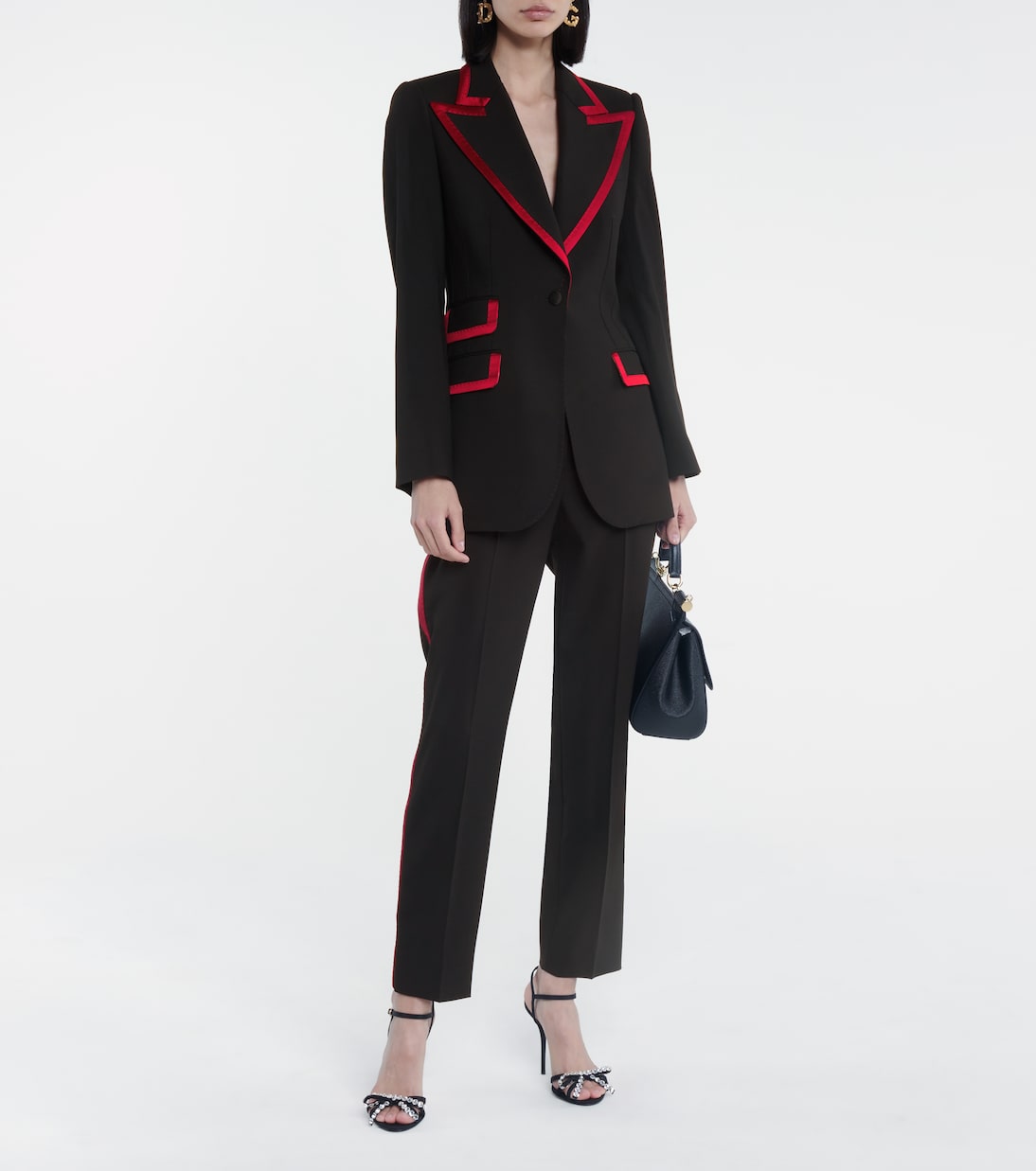 Schmale High-Rise-Hose | Dolce&Gabbana