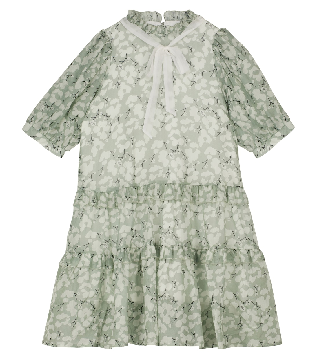 Robe à fleurs en coton et soie | Paade Mode