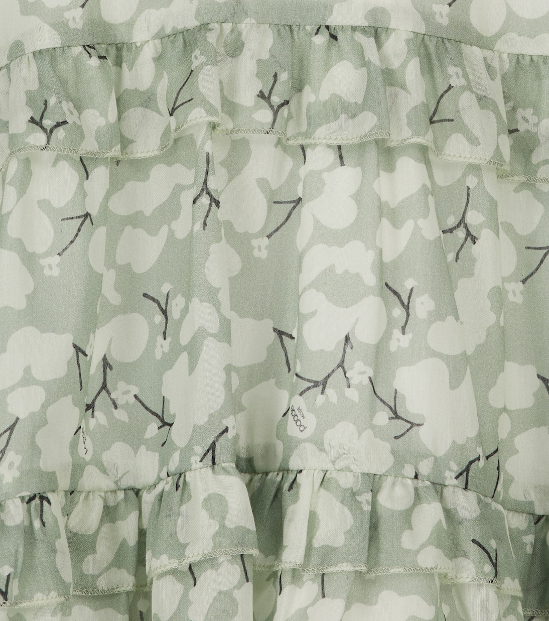 Robe à fleurs en coton et soie | Paade Mode