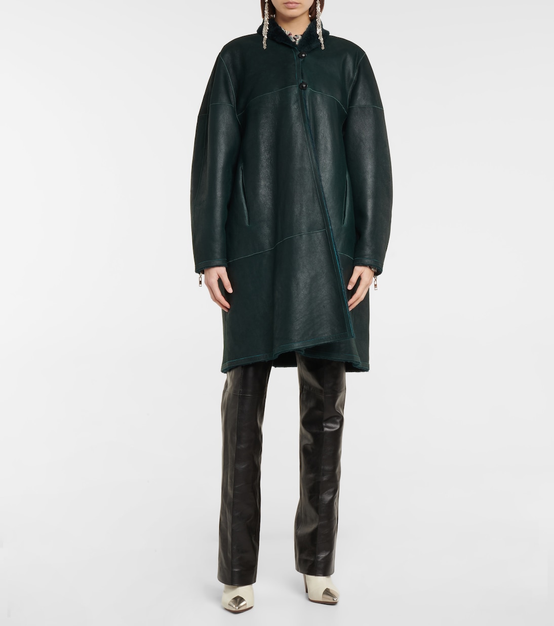 Abrigo Abazoe de borrego reversible | Isabel Marant