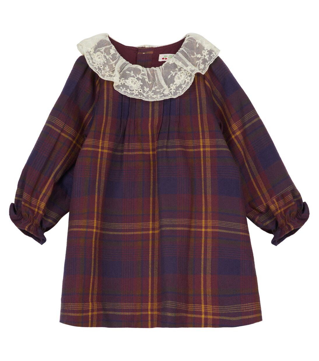 Baby Magnolia checked cotton dress | Bonpoint