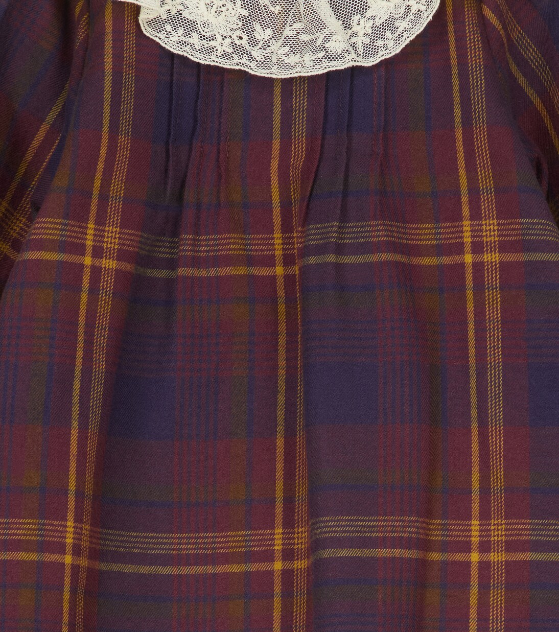 Baby Magnolia checked cotton dress | Bonpoint