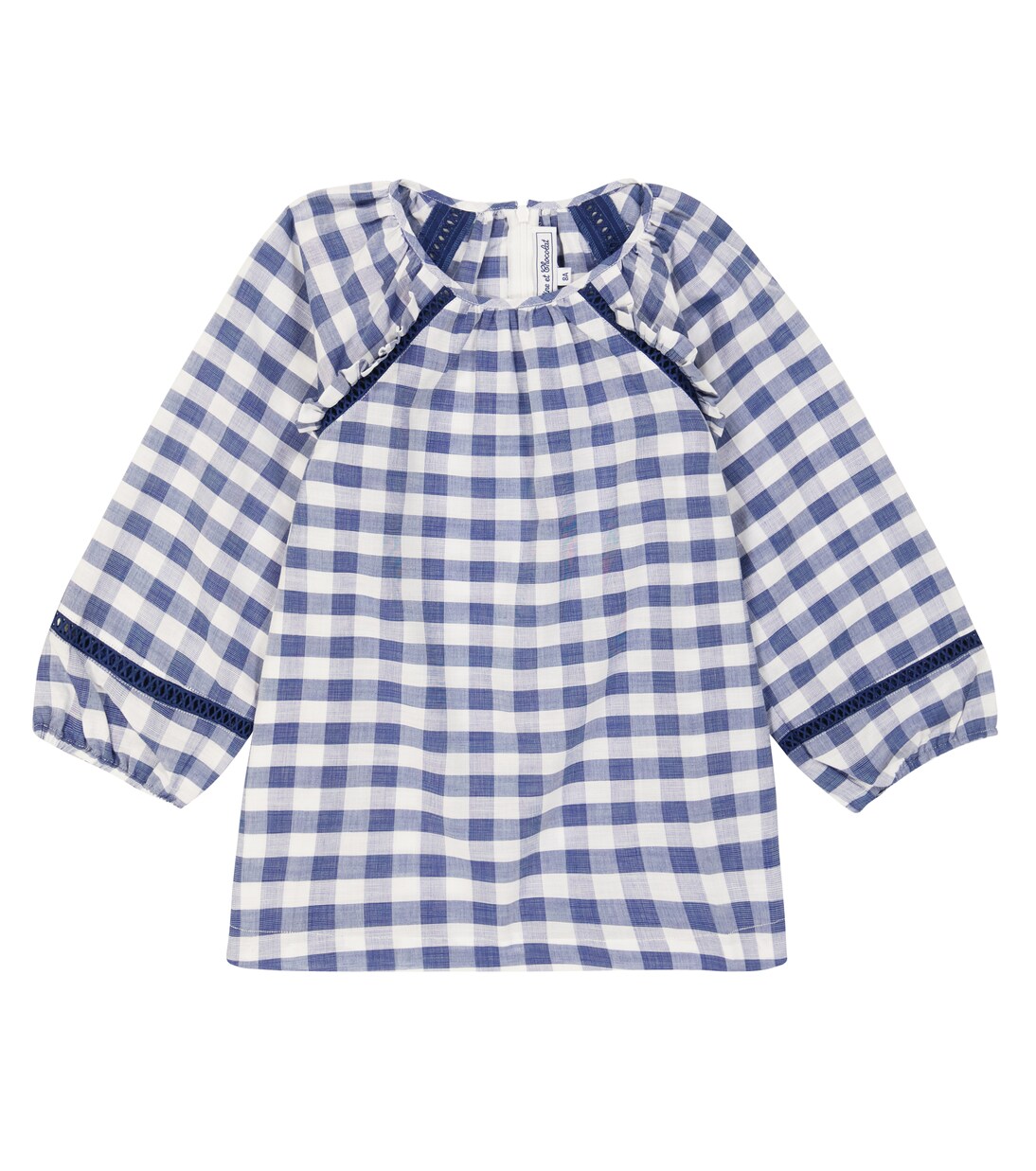 Checked cotton blouse | Tartine et Chocolat