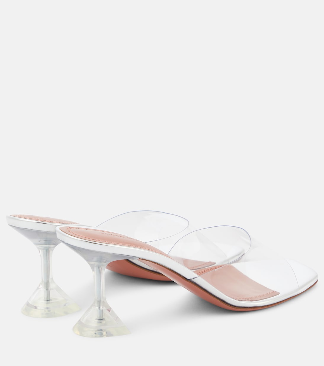 Pantoletten Lupita mit Lackleder | Amina Muaddi