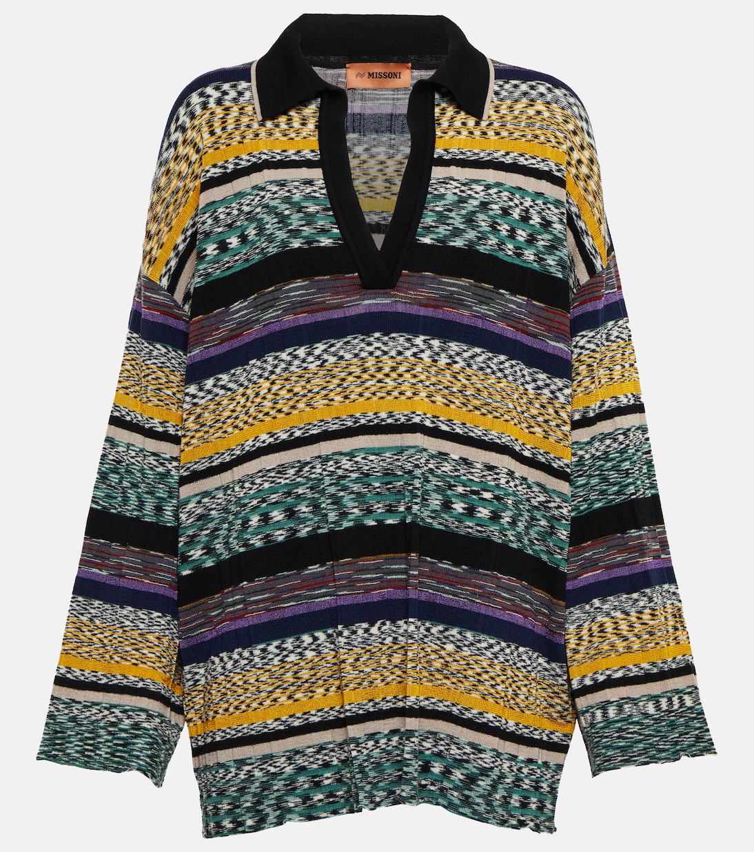 Polohemd aus einem Wollgemisch | Missoni