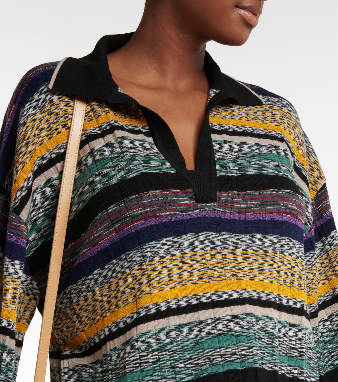 Polohemd aus einem Wollgemisch | Missoni