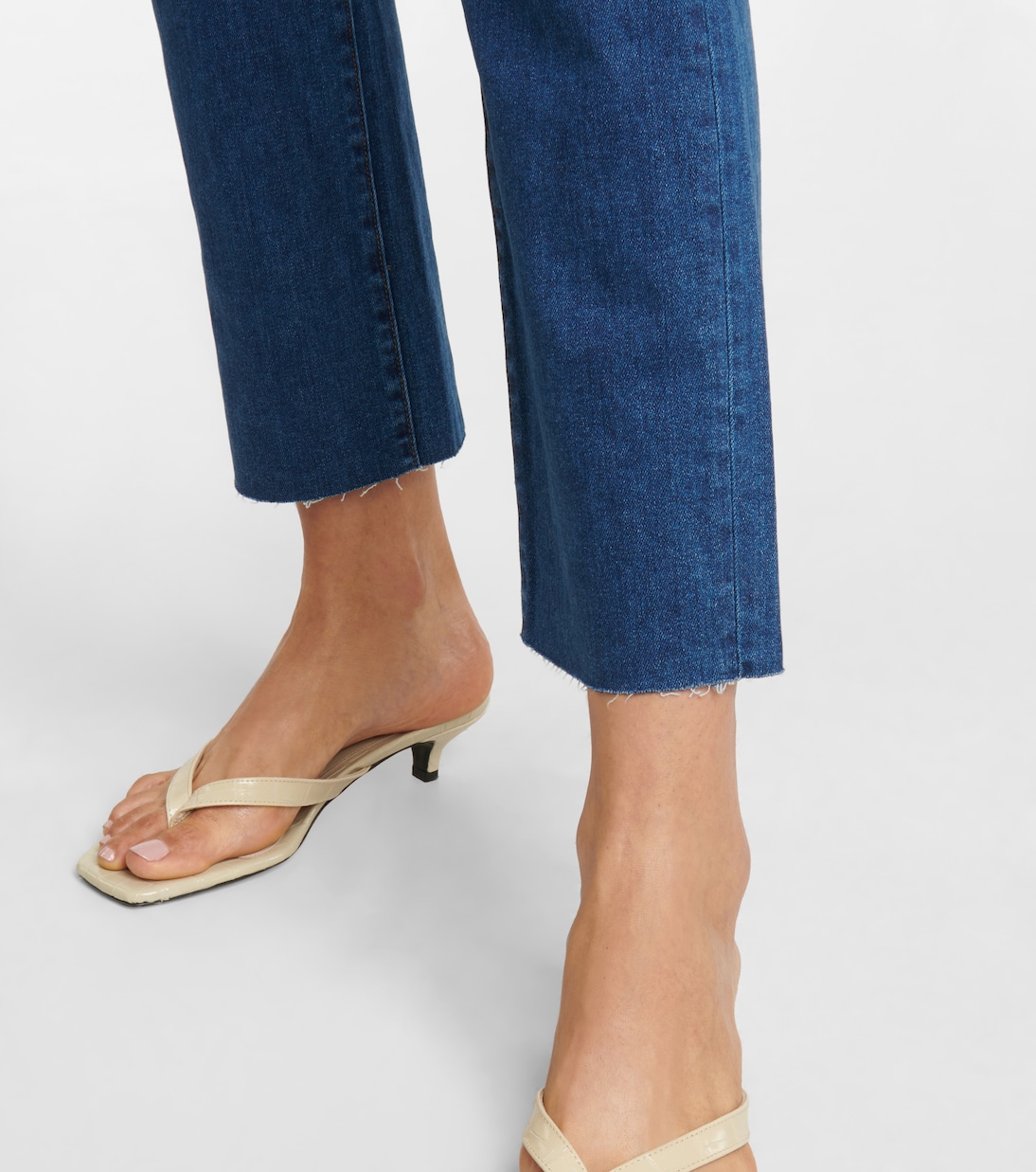 Jeans ajustados Ryleig de tiro alto | Veronica Beard