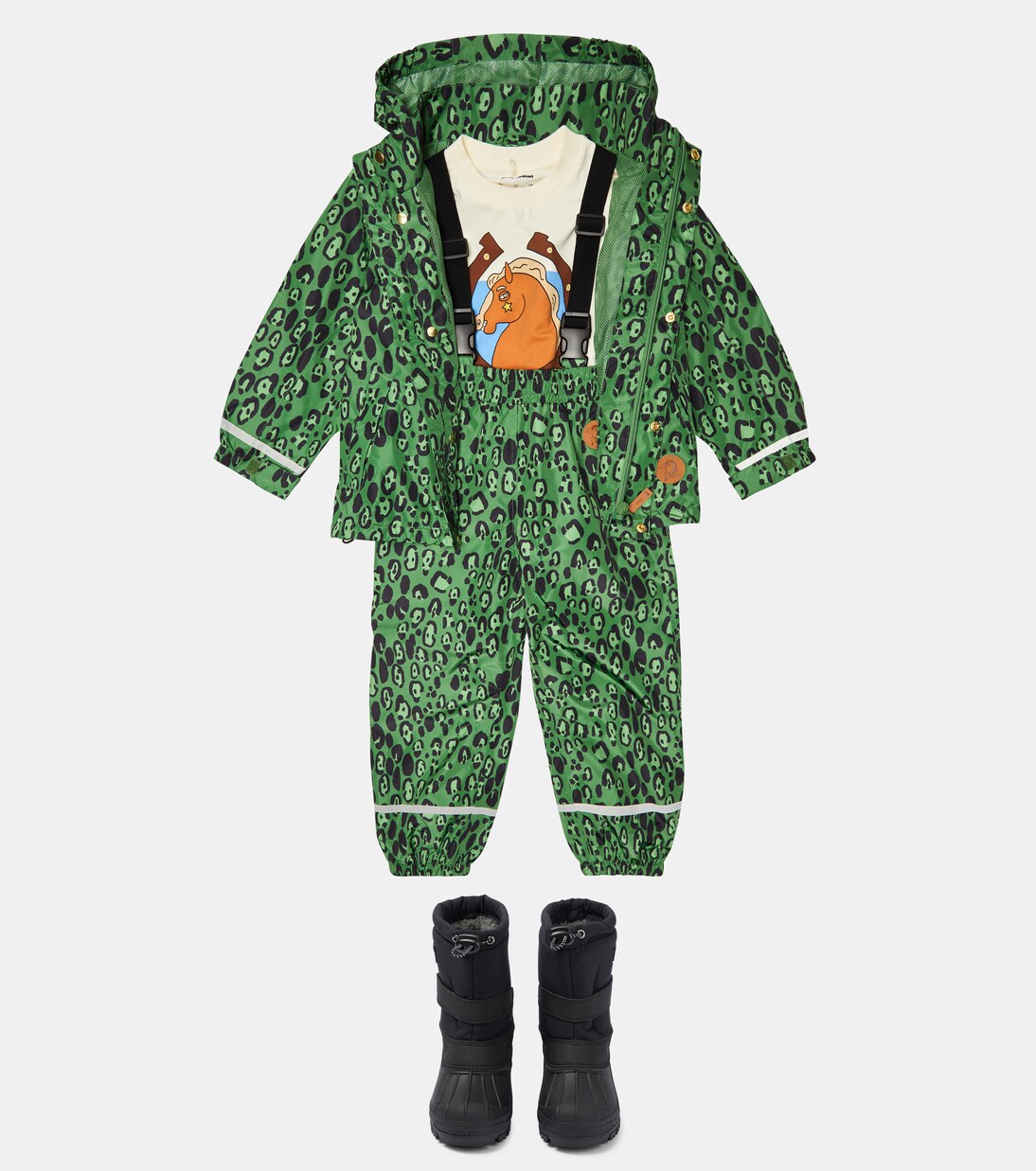 Bedruckte Hose Edelweiss | Mini Rodini