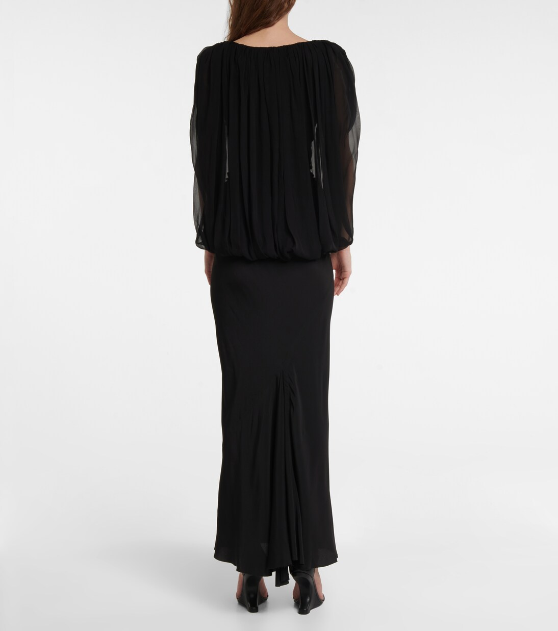 Top aus Seidenchiffon | Rick Owens