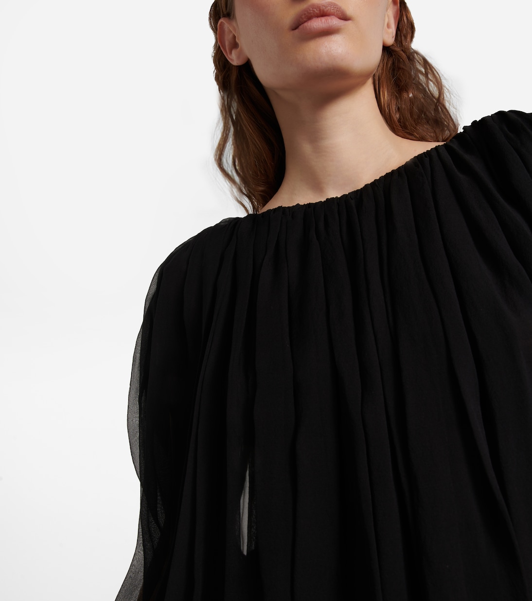 Top aus Seidenchiffon | Rick Owens