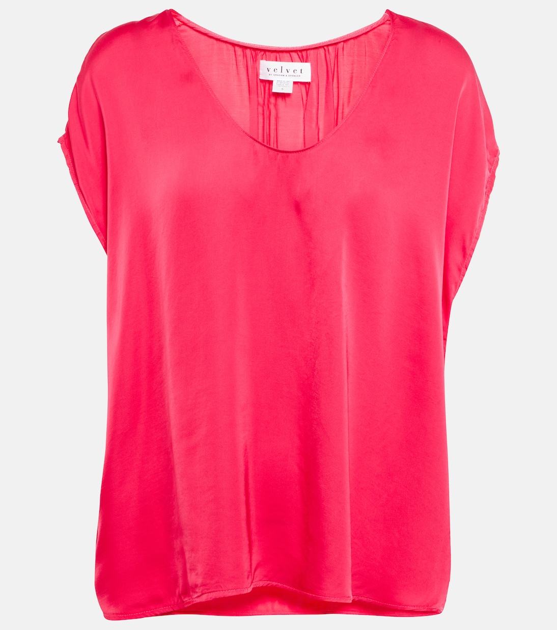 Top Kali aus Satin | Velvet