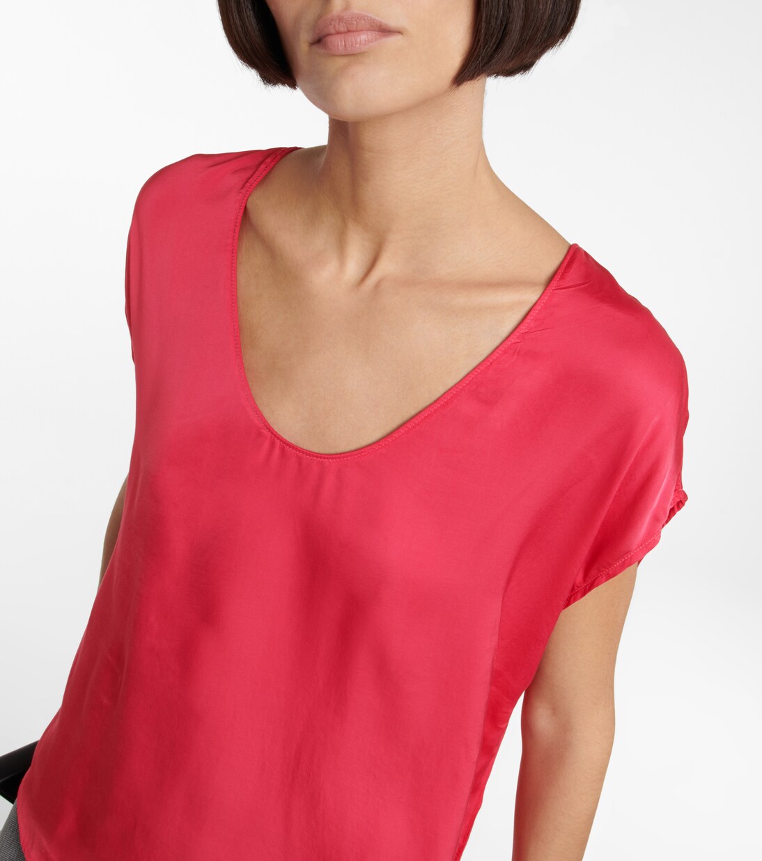 Top Kali aus Satin | Velvet