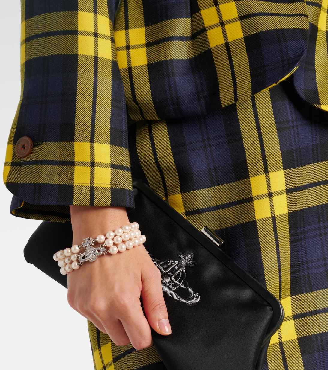 Graziella缀饰人造珍珠手链 | Vivienne Westwood