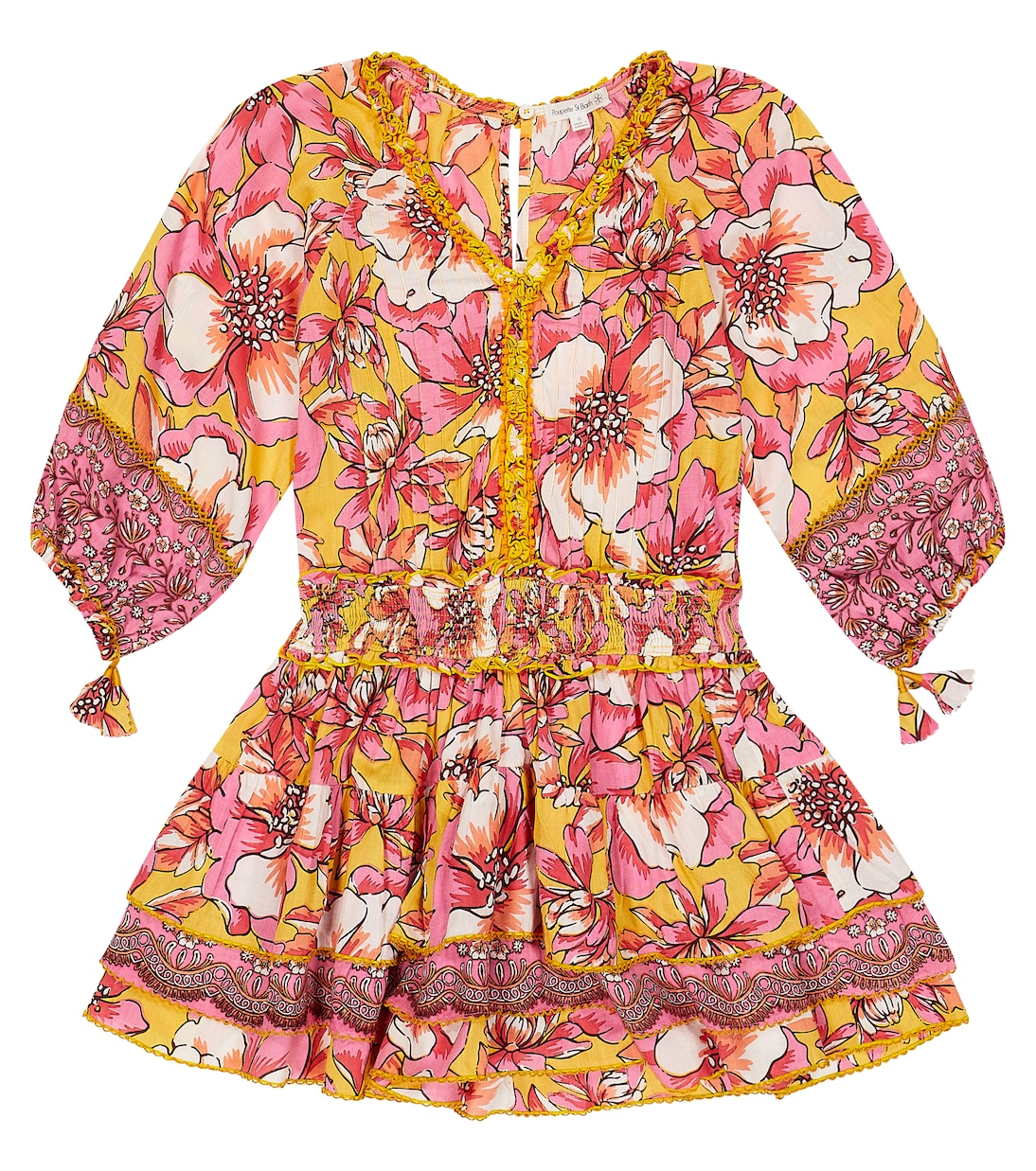 Ariel floral dress | Poupette St Barth Kids