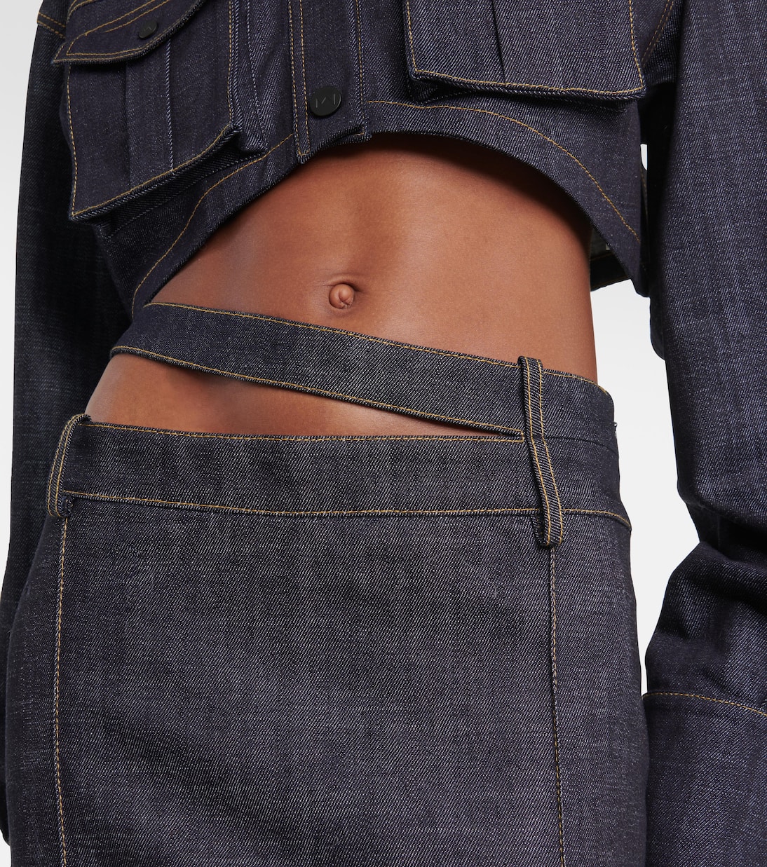 Maxirock Ararat aus Denim | The Mannei