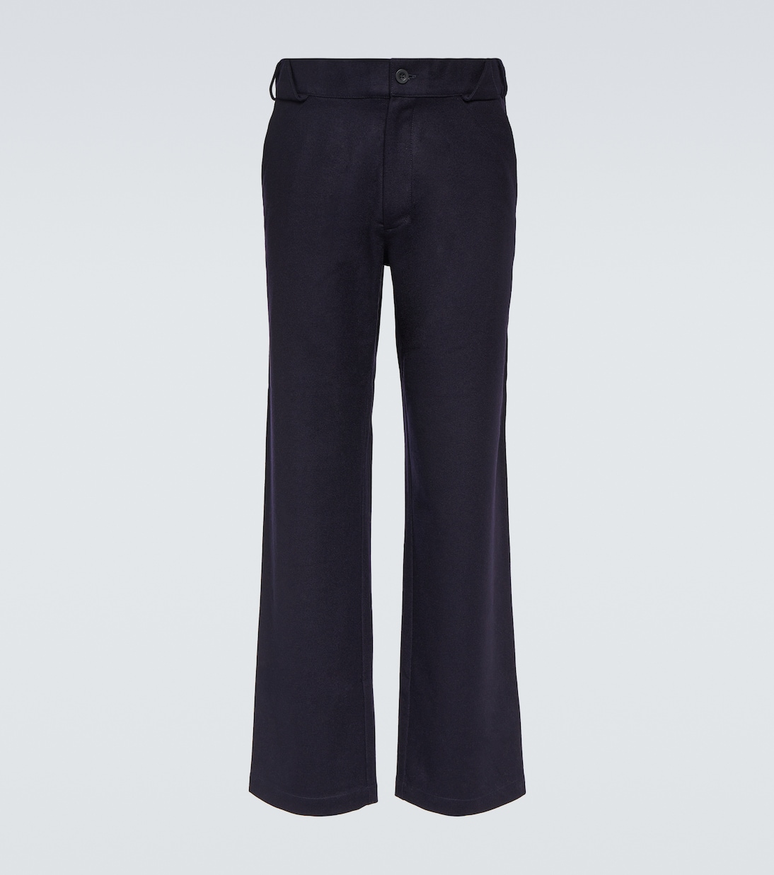 Straight leg wool-blend pants | GR10K