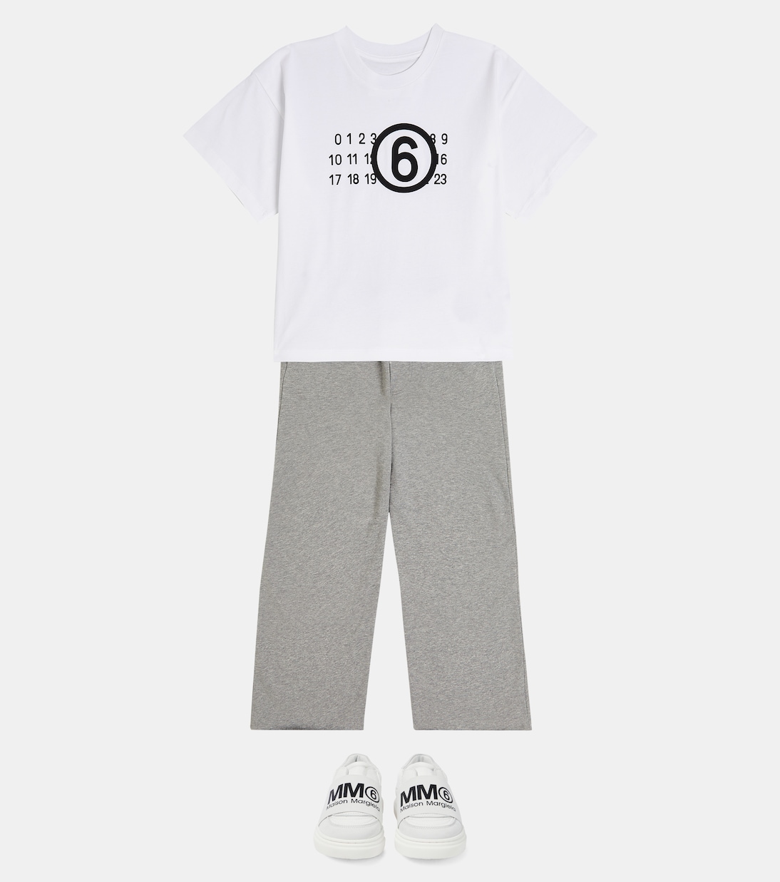 Pantaloni sportivi in cotone | MM6 Maison Margiela Kids