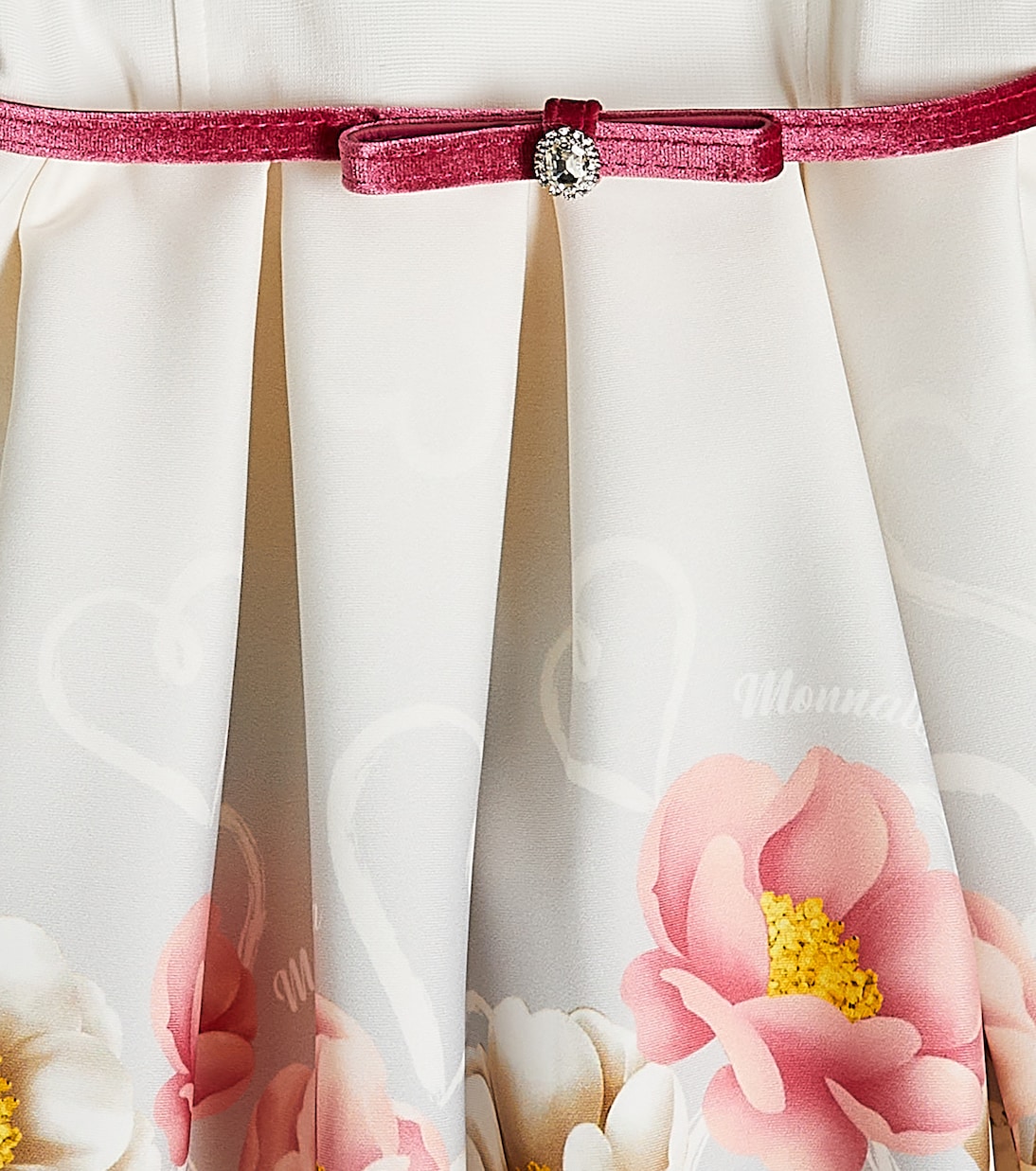 Floral pleated dress | Monnalisa