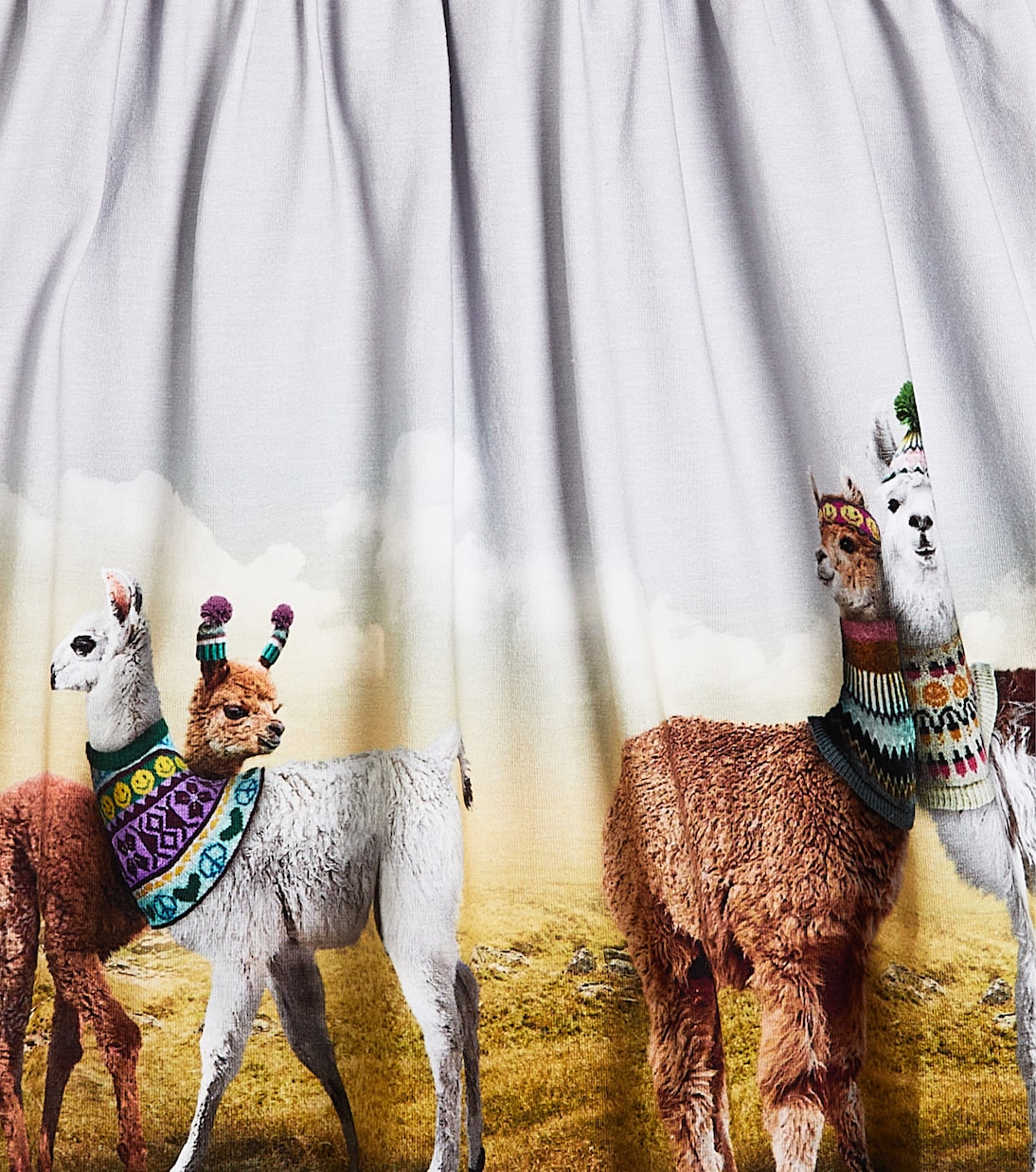 Credence printed cotton-blend jersey dress | Molo