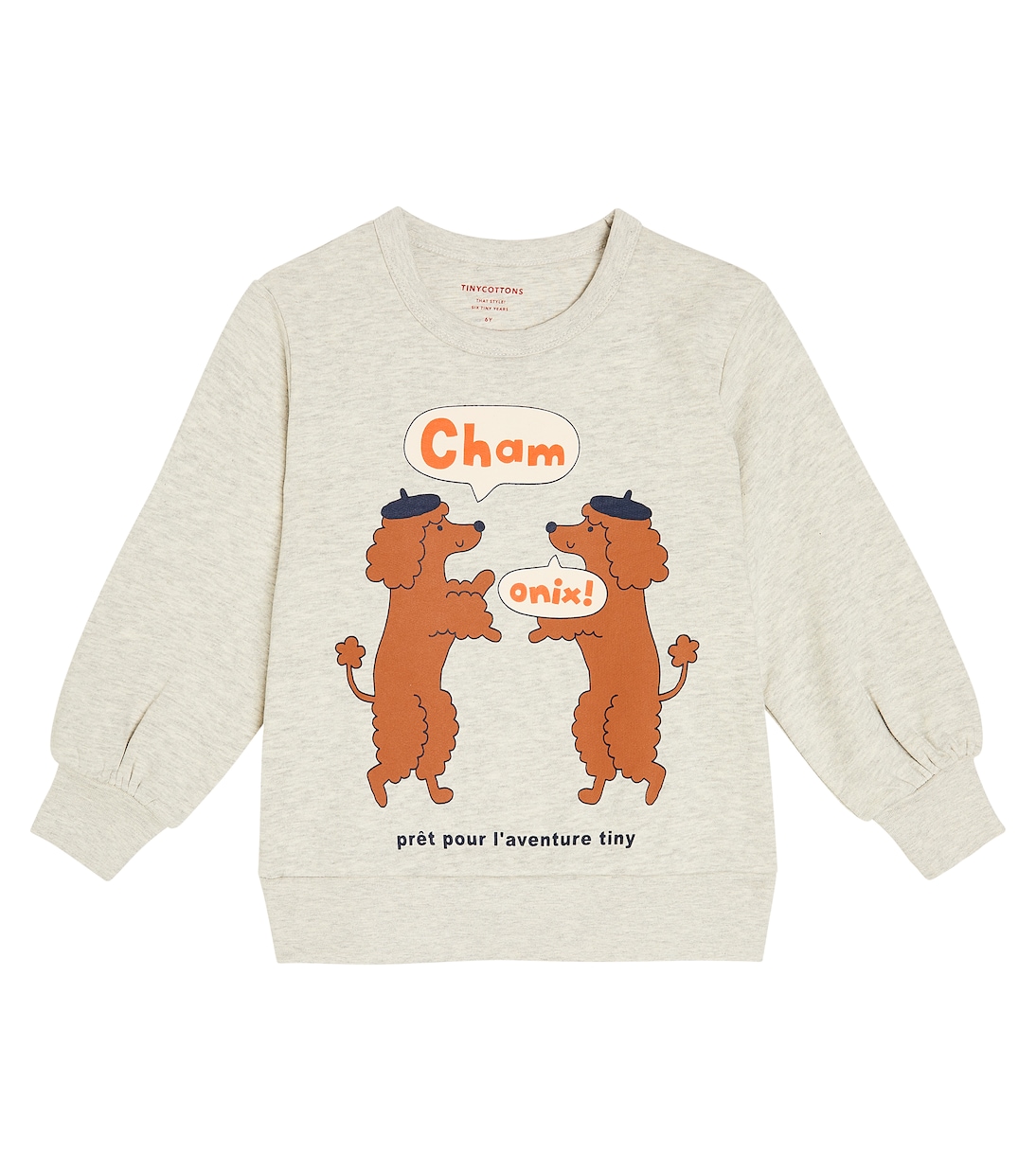 Chamonix cotton jersey sweatshirt | Tinycottons