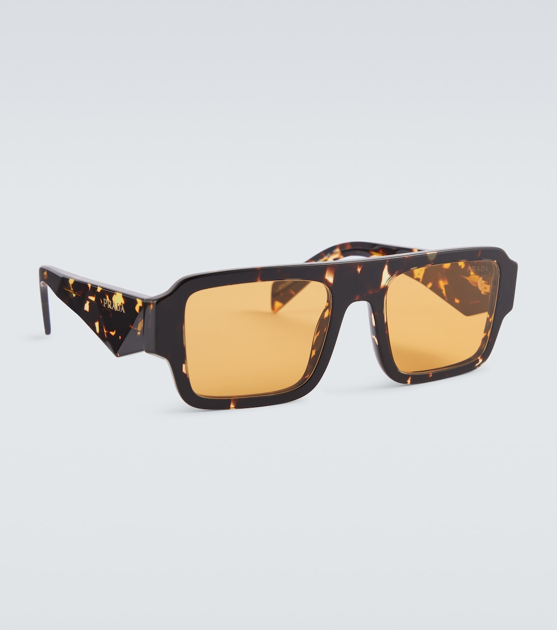 Prada Symbole tortoiseshell square sunglasses | Prada