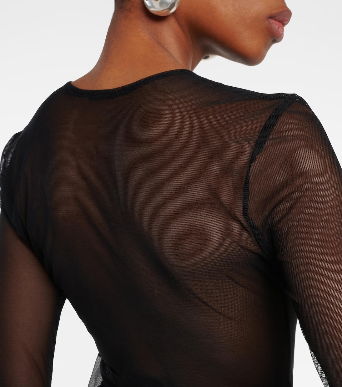 Top aus Mesh | Norma Kamali