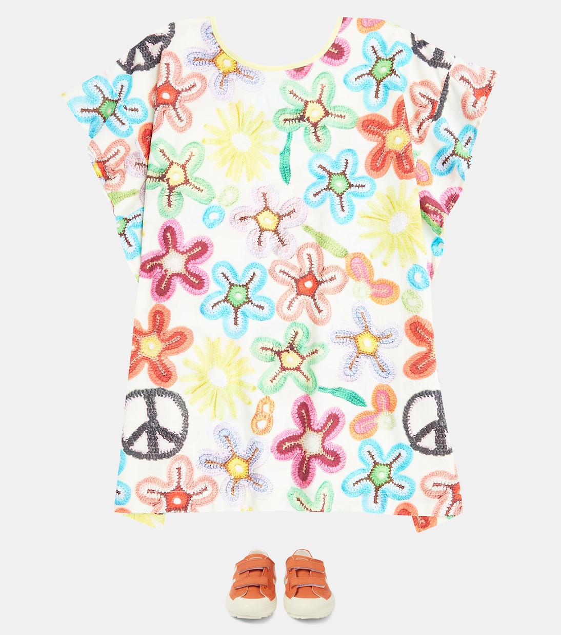 Cayla printed cotton dress | Molo