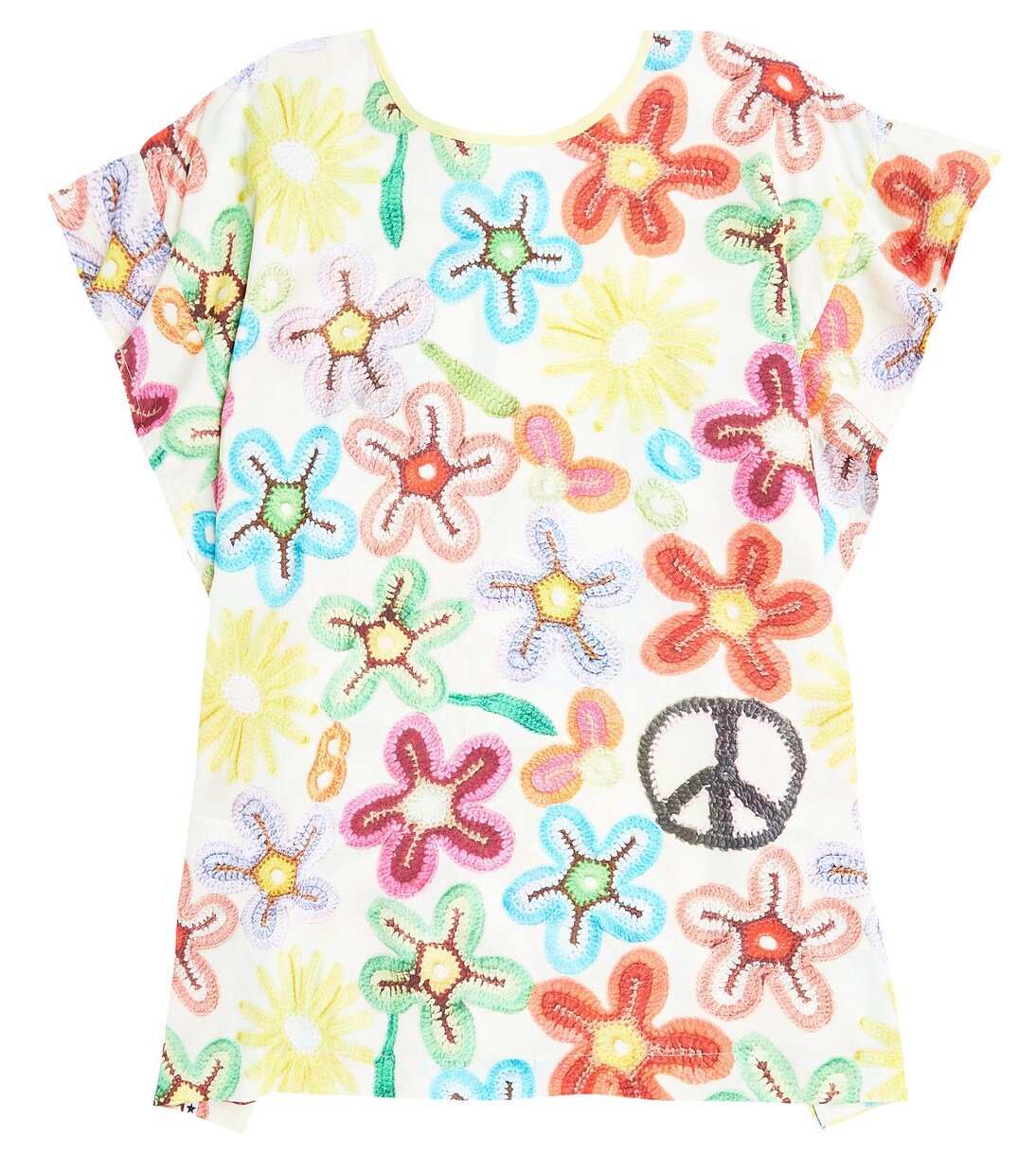 Cayla printed cotton dress | Molo