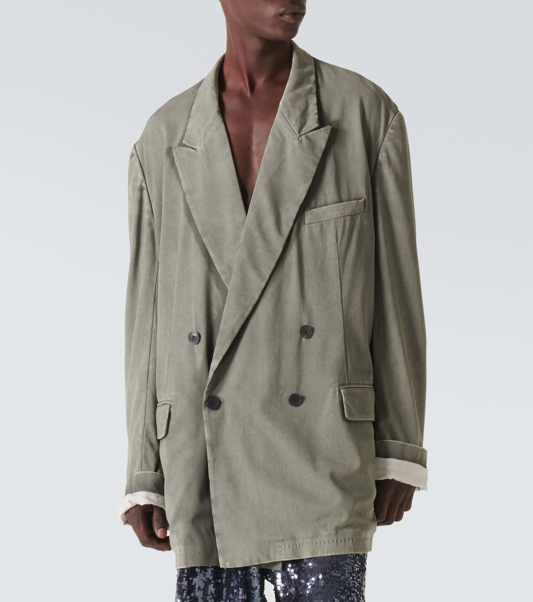 Veste Bishop en laine mélangée | Dries Van Noten