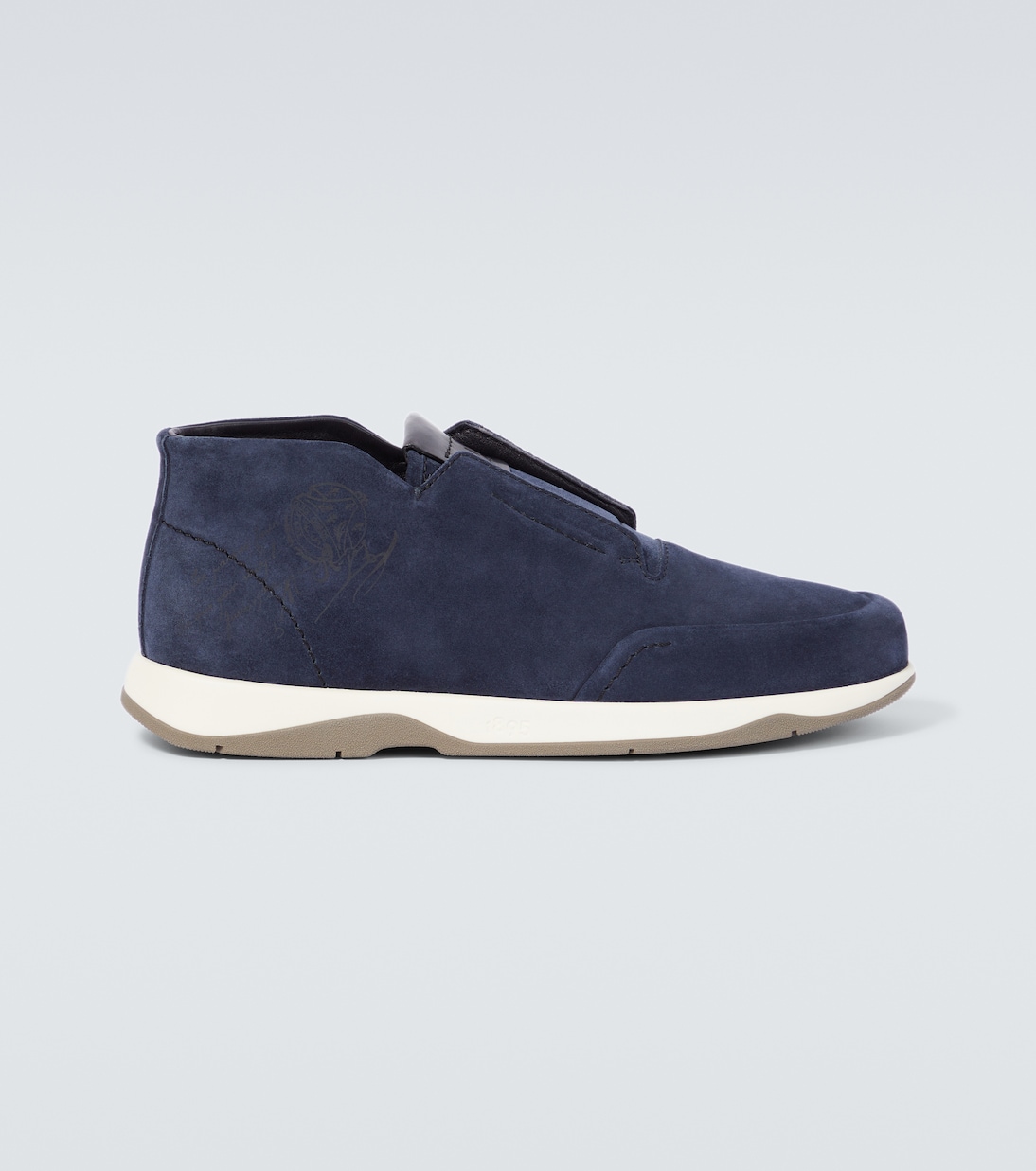 Slip-on Échappée in suede Scritto | Berluti