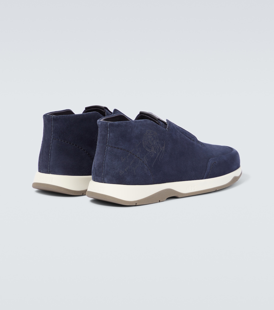 Slip-on Échappée in suede Scritto | Berluti