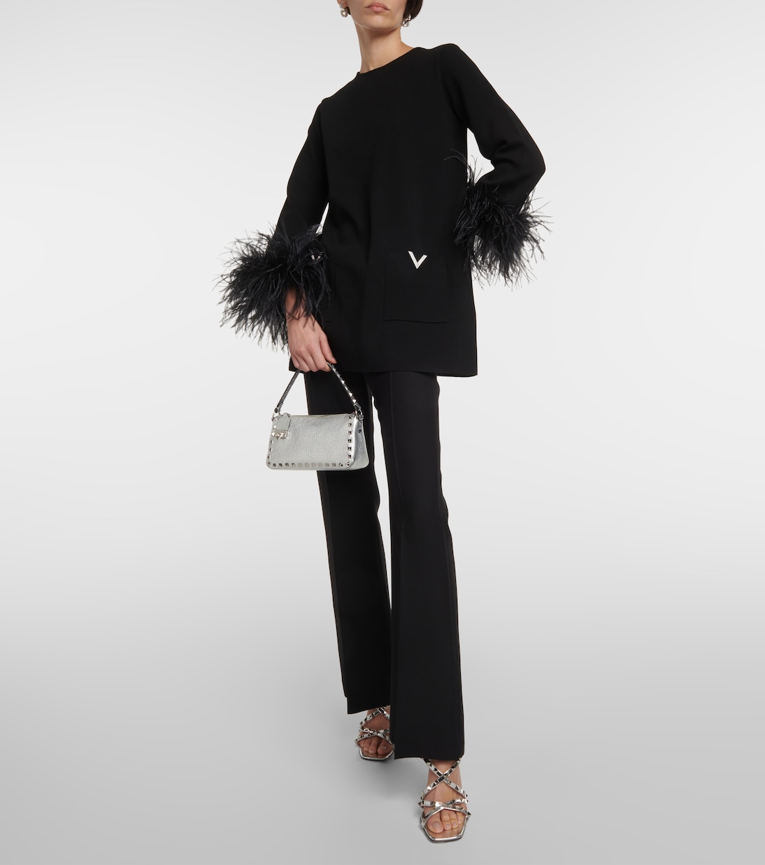 Rockstud Small leather crossbody bag | Valentino Garavani