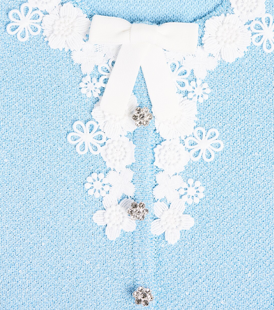 Verzierter Cardigan mit Spitze | Self-Portrait Kids