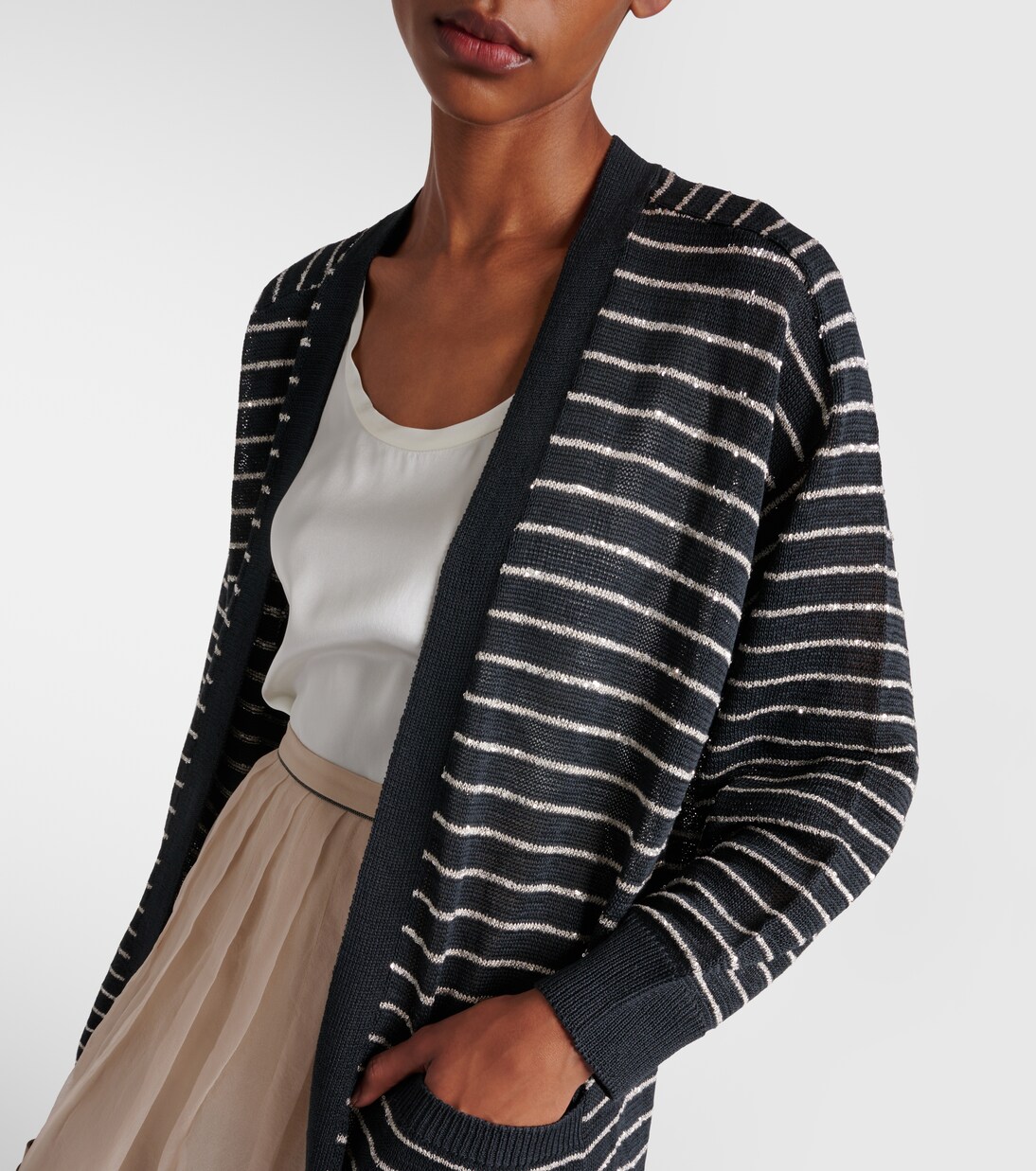 Cardigan Dazzling aus Baumwolle | Brunello Cucinelli