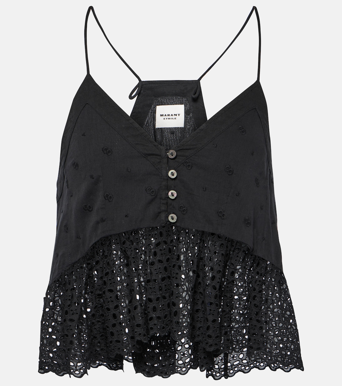 Top Sogane brodé en coton | Marant Etoile