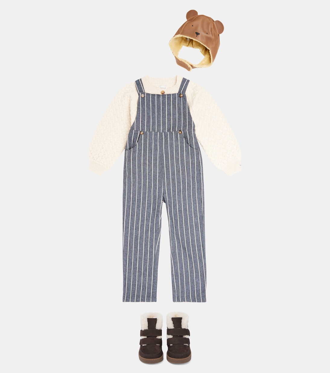 Tilsen cotton and linen overalls | Donsje