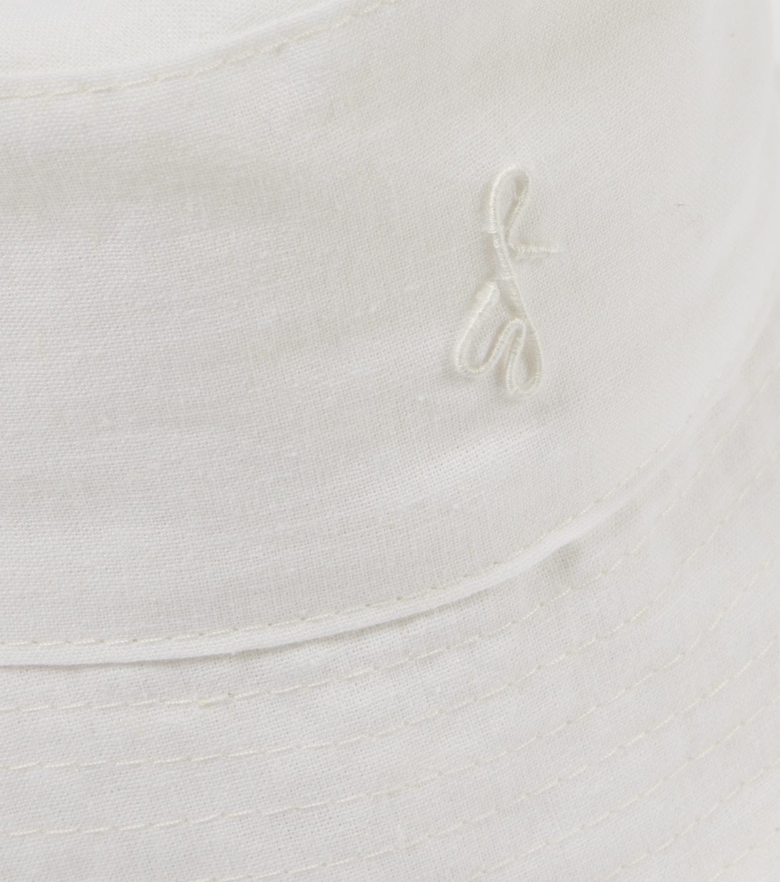 Monogram linen bucket hat | Ruslan Baginskiy
