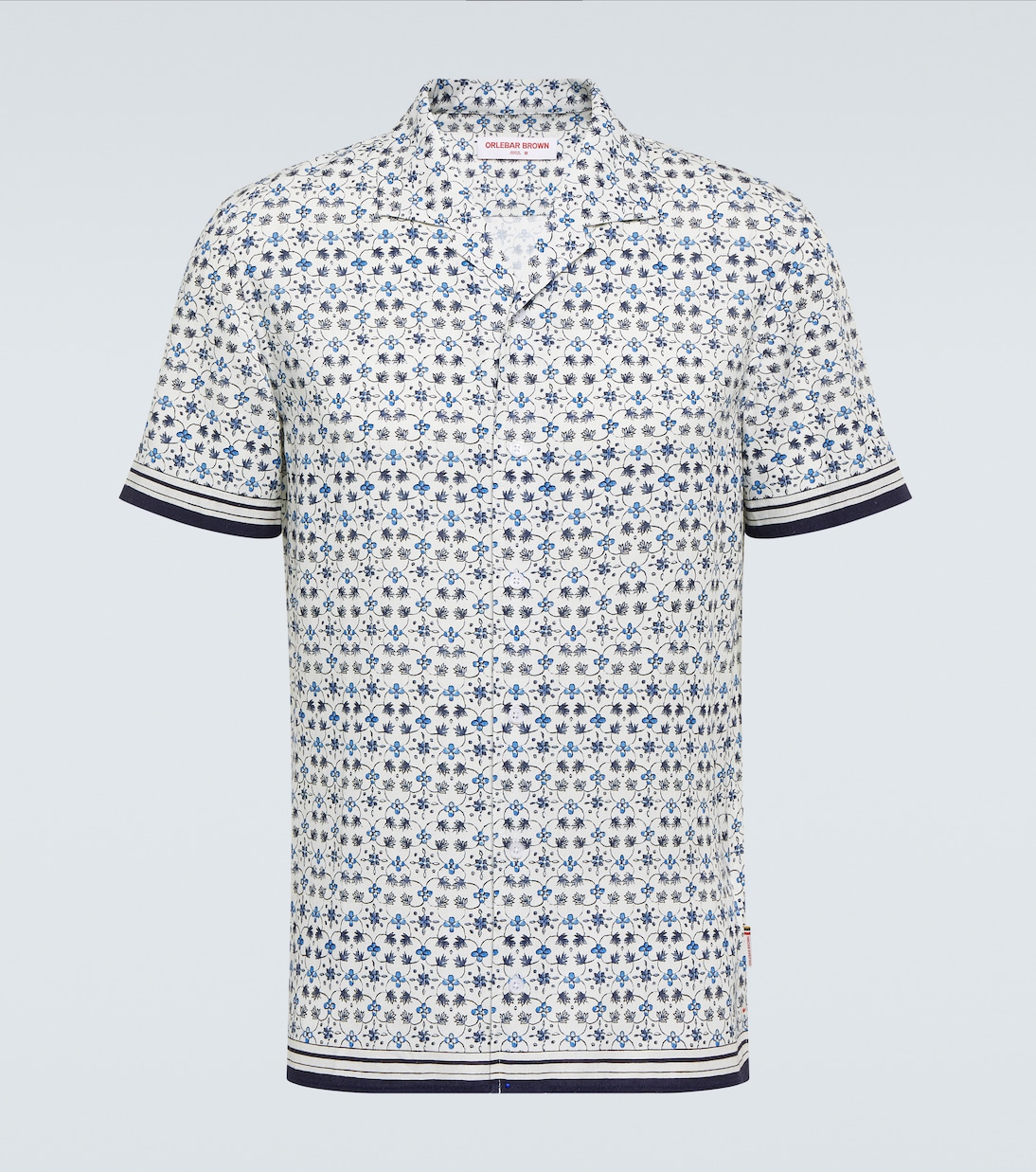 Hibbert floral bowling shirt | Orlebar Brown