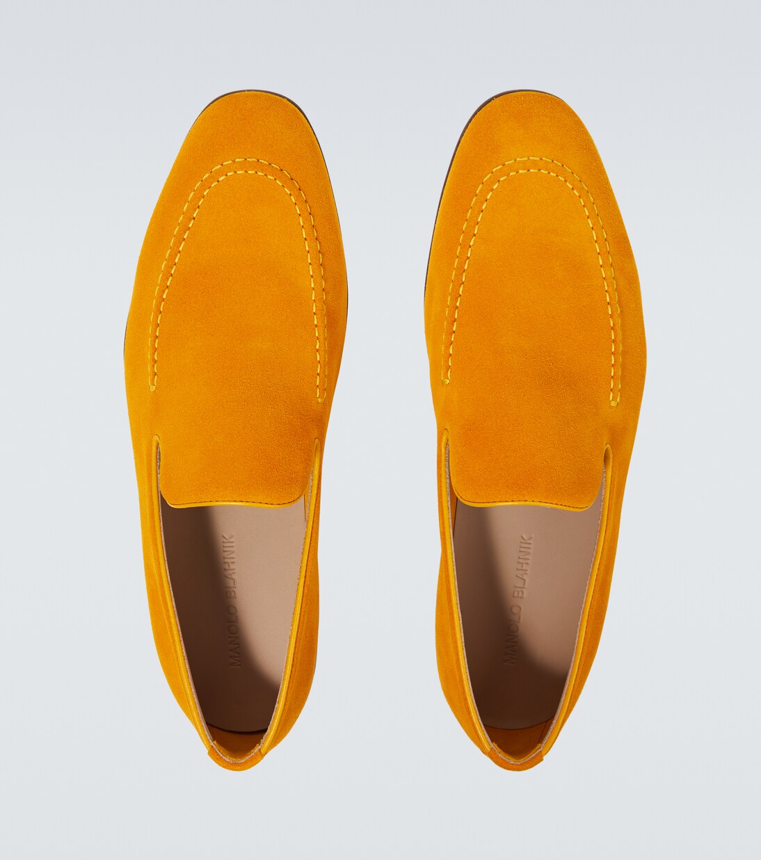 Truro suede loafers | Manolo Blahnik