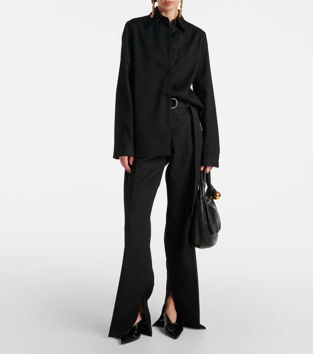 Hemd aus Schurwolle | Jil Sander