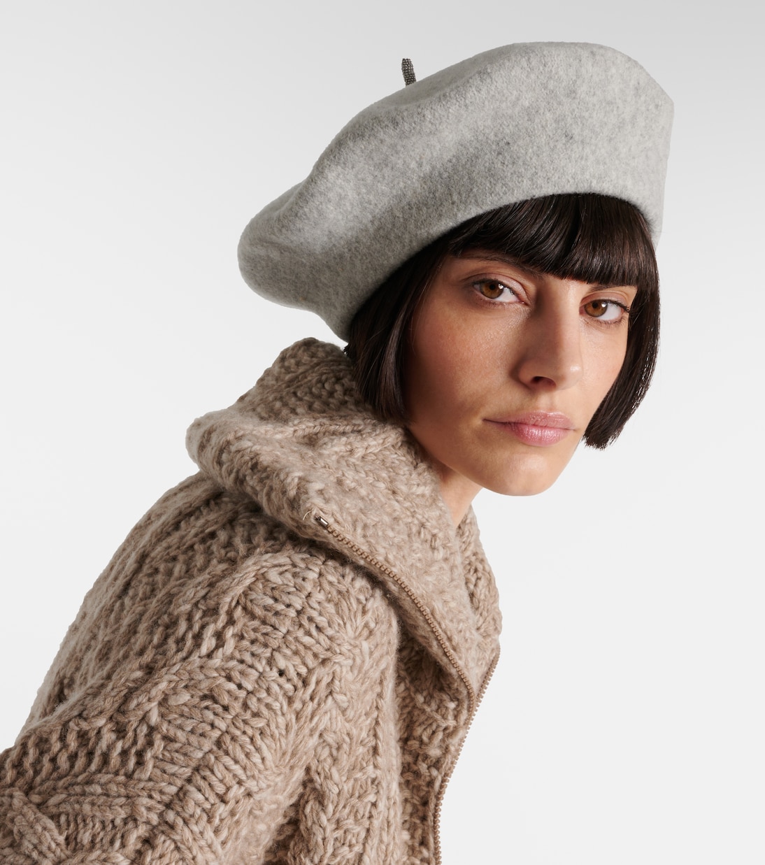 Wool beret | Brunello Cucinelli