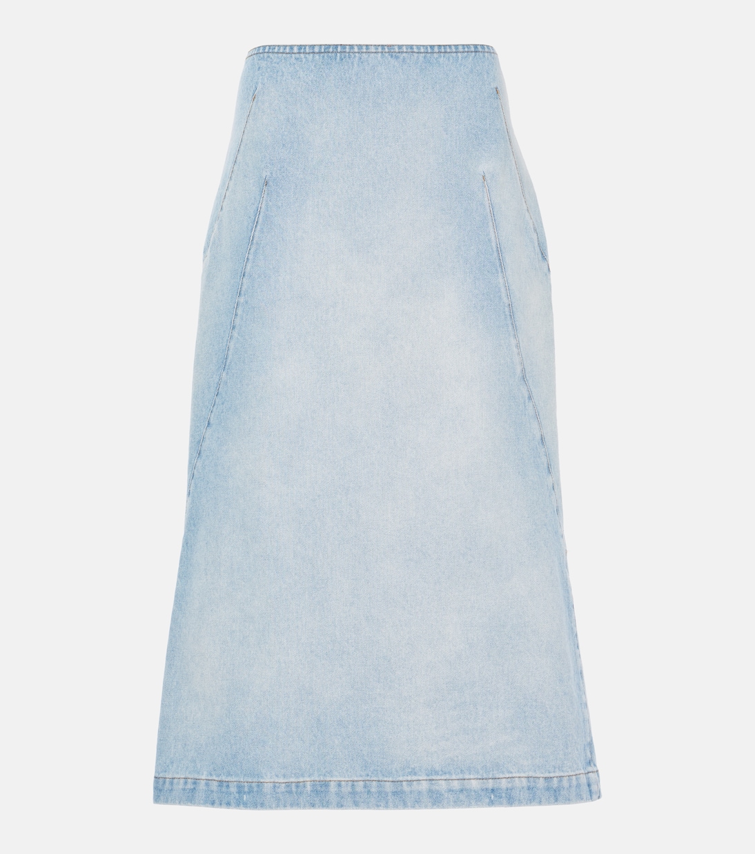 Midirock aus Denim | Dries Van Noten