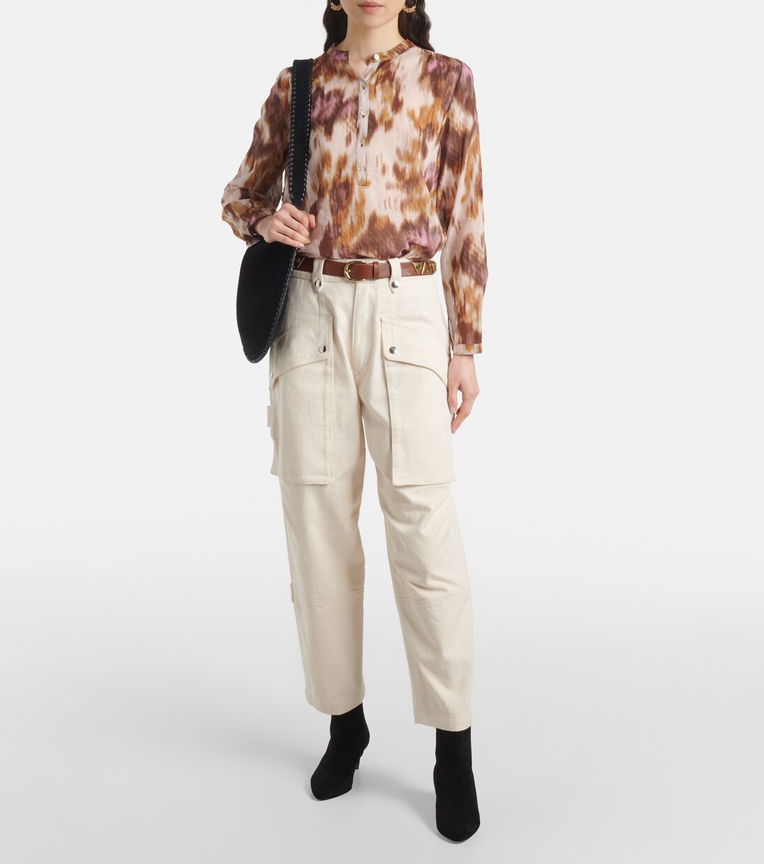 Pantalon cargo Jannick en coton | Marant Etoile