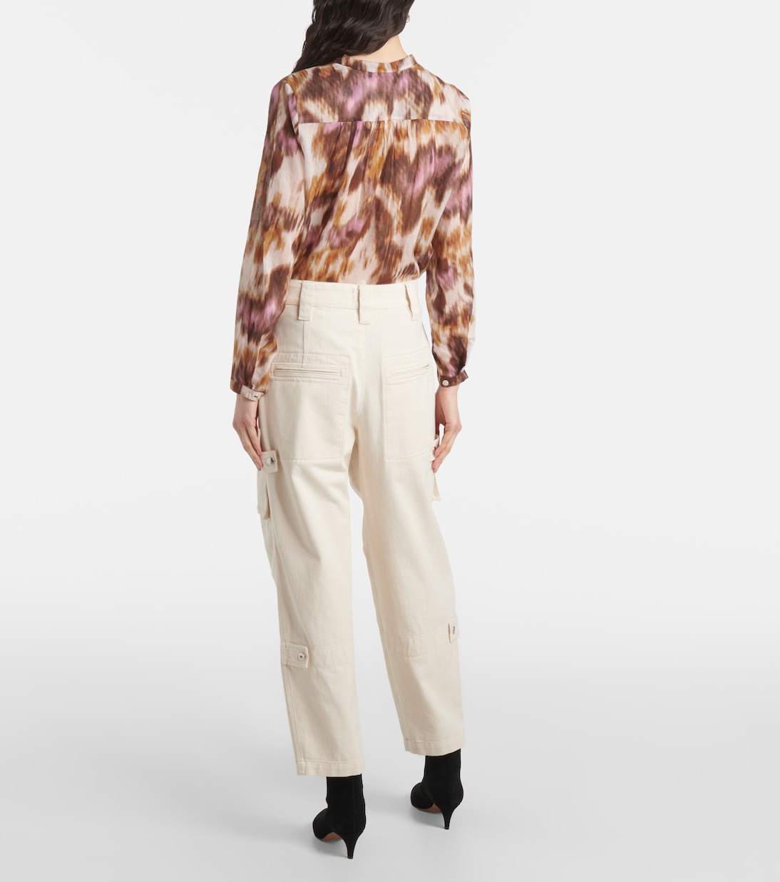 Pantalon cargo Jannick en coton | Marant Etoile