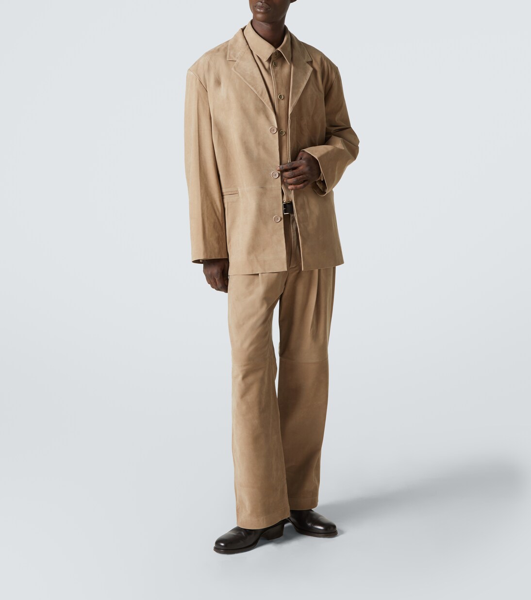 Suede blazer | Entire Studios