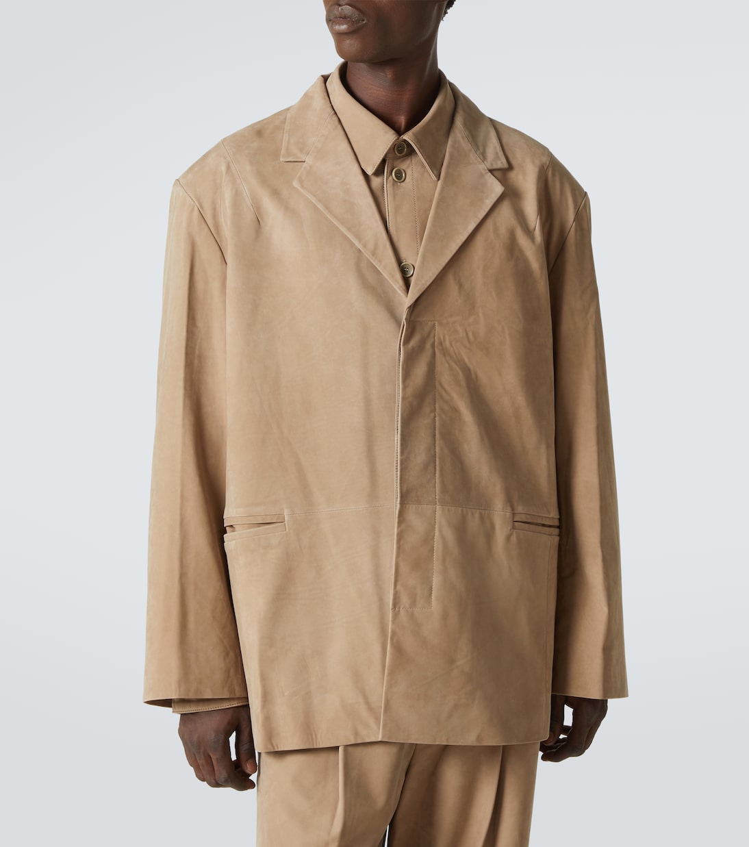 Suede blazer | Entire Studios