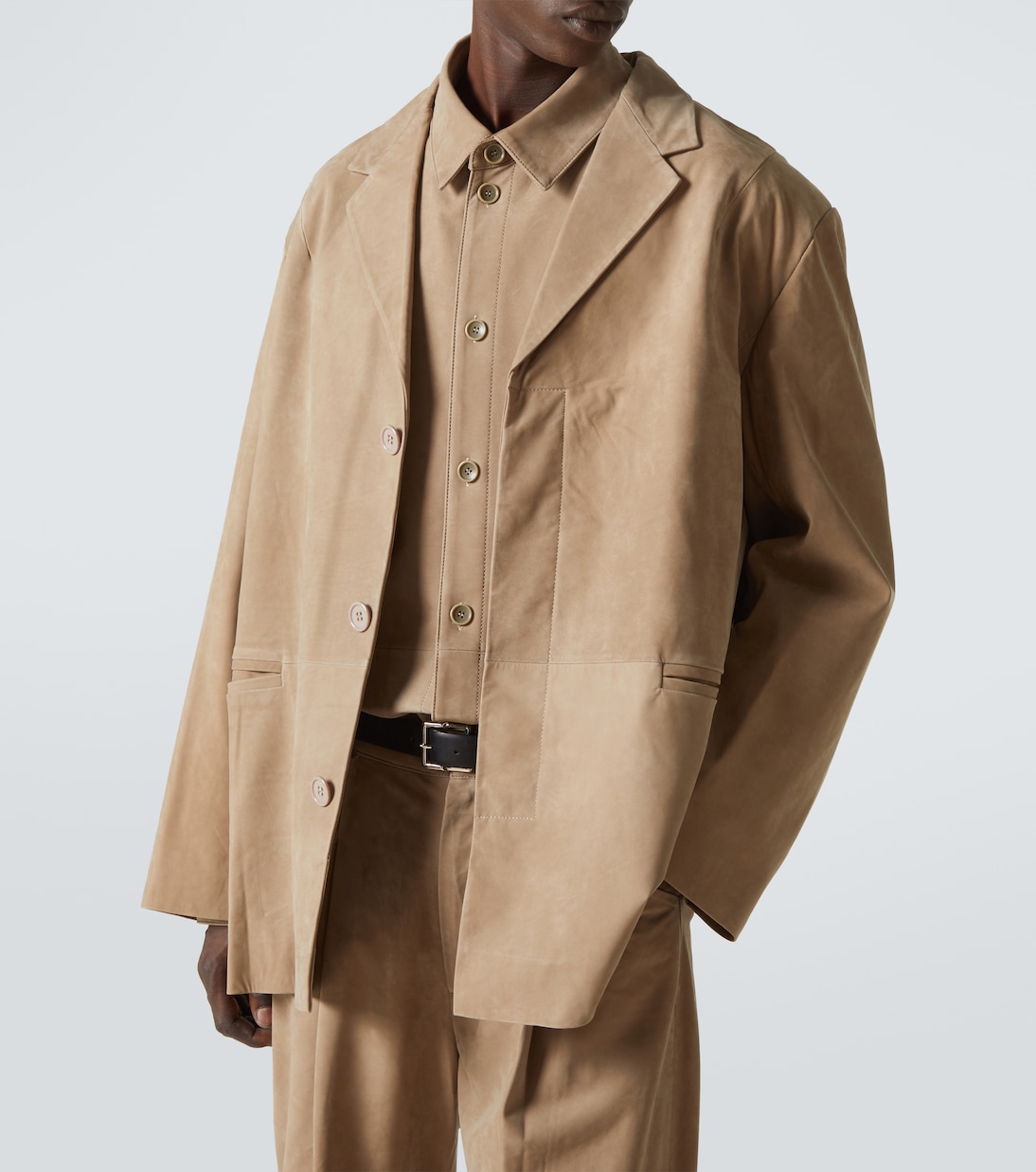 Suede blazer | Entire Studios