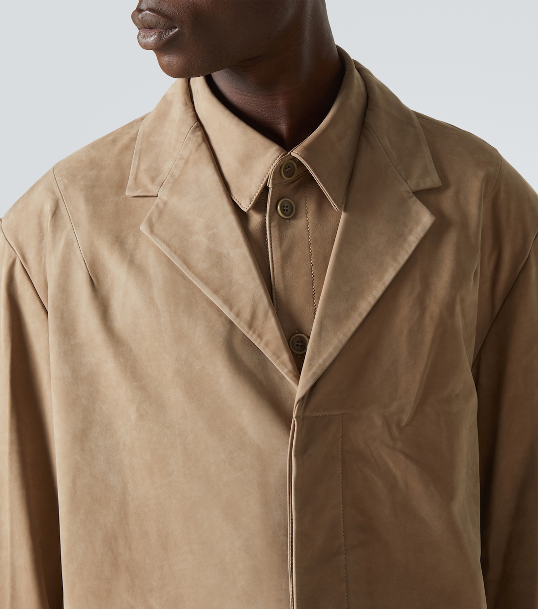 Suede blazer | Entire Studios