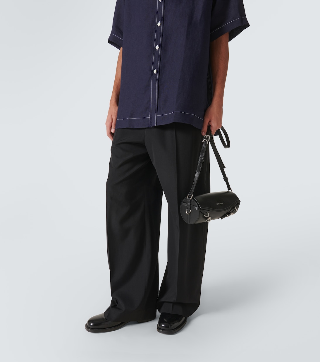 Voyou Roller leather shoulder bag | Givenchy